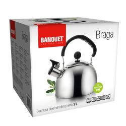 BANQUET Čajník 2l BRAGA nerez