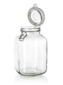 Banquet Dóza hermetická hranatá 3000ml skl. s patentním uzávěrem
