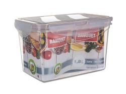 BANQUET Dóza hermetická LARA obdél. 1,8l PH