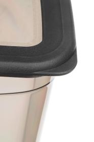 BANQUET Dóza LISSA čtvercová 1,8l (11x11x23cm) PH KOUŘ