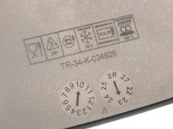 BANQUET Dóza LISSA čtvercová 1,8l (11x11x23cm) PH KOUŘ