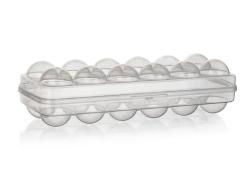 Dóza na vejce 12ks, 27cm s klick uzávěrem PH TRA Dóza na vejce 12ks, 27cm s klick uzávěrem PH TRA