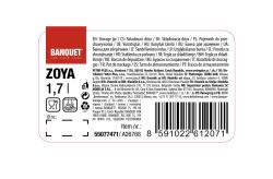 Banquet Dóza s uchem 1,7l ZOYA PH