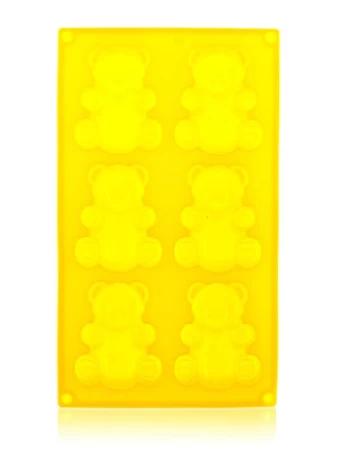 Banquet Forma medvídek 6ks 31x18x2cm silikon ŽL