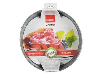 Banquet Forma na dort 26cm nepřiln.povrch GRANITE