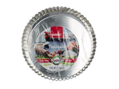 BANQUET Forma na koláč 26cm FANTASIA plech pocín.