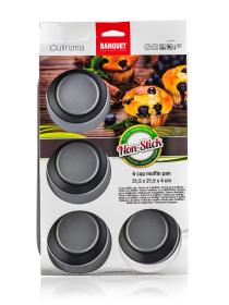 BANQUET Forma na muffiny 6ks 31,5x21,5x4cm nepřiln.povrch CULINARIA