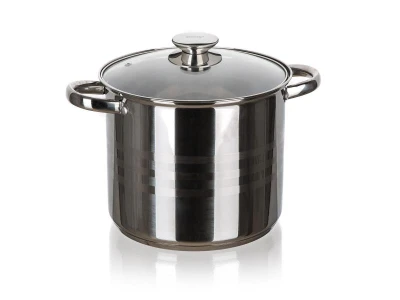 Banquet Hrnec 22cm se skl.poklicí 7,2l nerez LIVING Banquet Hrnec 22cm se skl.poklicí 7,2l nerez LIVING
