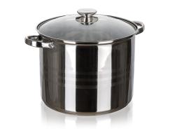 Banquet Hrnec 28cm se skl.poklicí 13,5l nerez LIVING Banquet Hrnec 28cm se skl.poklicí 13,5l nerez LIVING