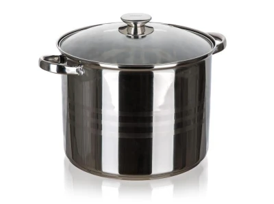 Banquet Hrnec 28cm se skl.poklicí 13,5l nerez LIVING Banquet Hrnec 28cm se skl.poklicí 13,5l nerez LIVING