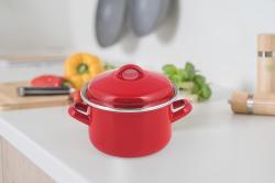 BANQUET Hrnec + poklice pr.16cm 2,00l MILTON ČRV