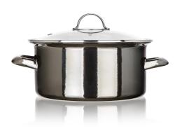 BANQUET Hrnec + skl.poklice pr.22cm 3,7l METALLIC Black