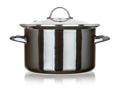 BANQUET Hrnec + skl.poklice pr.24cm 3,7l METALLIC Black