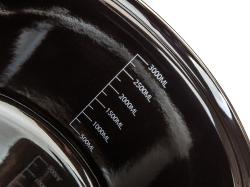 BANQUET Hrnec + skl.poklice pr.24cm 3,7l METALLIC Black