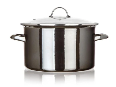 BANQUET Hrnec + skl.poklice pr.26cm 6l METALLIC Black