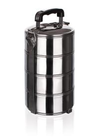 BANQUET Jídlonosič 13cm 4díl.nerez, uzávěr spona