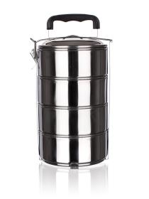 BANQUET Jídlonosič 13cm 4díl.nerez, uzávěr spona