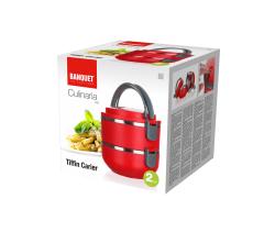 BANQUET Jídlonosič 14,5cm 2díl.nerez/PH ČRV