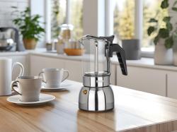 BANQUET Kávovar LENA (4 šálky) nerez