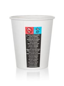 Banquet Kelímek 200ml papír. BÍ (12ks) jednorázový