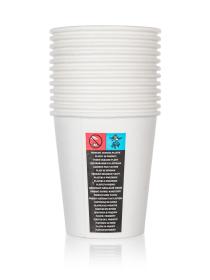 Banquet Kelímek 200ml papír. BÍ (12ks) jednorázový