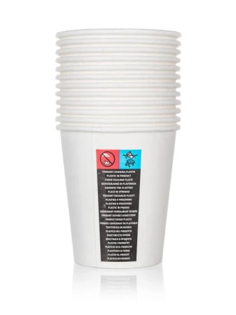 Banquet Kelímek 200ml papír. BÍ (12ks) jednorázový