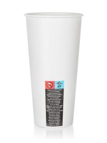 Banquet Kelímek 500ml papír. BÍ (12ks) jednorázový