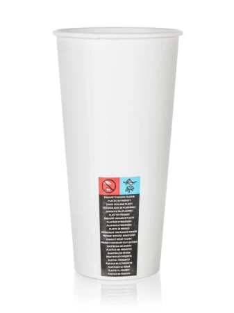Banquet Kelímek 500ml papír. BÍ (12ks) jednorázový