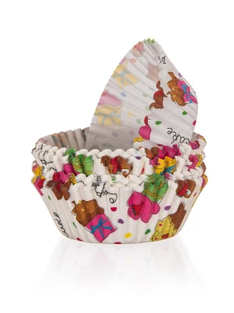BANQUET Košíček cukrářský 8,7x4cm (100ks) MUFFINS mix