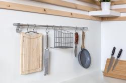 BANQUET Košík závěsný na příbory VARIELLA 12x15x19cm Cr