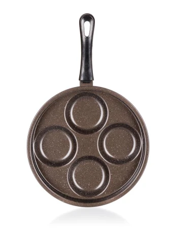 BANQUET Lívanečník 24cm, 4 lívance nepřiln. povrch GRANITE Brown