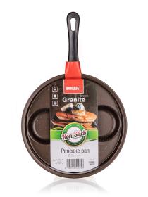 BANQUET Lívanečník 24cm, 4 lívance nepřiln. povrch GRANITE Brown