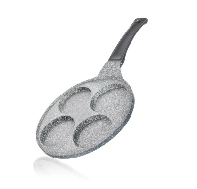 Banquet Lívanečník 26cm, 4 lívance nepřiln. povrch GRANITE Grey Banquet Lívanečník 26cm, 4 lívance nepřiln. povrch GRANITE Grey