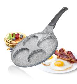 Banquet Lívanečník 26cm, 4 lívance nepřiln. povrch GRANITE Grey