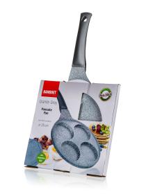 Banquet Lívanečník 26cm, 4 lívance nepřiln. povrch GRANITE Grey