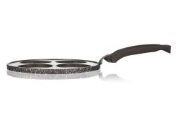 BANQUET Lívanečník GRANITE BROWN 26cm, 4 lívance, nepřilnavý povrch