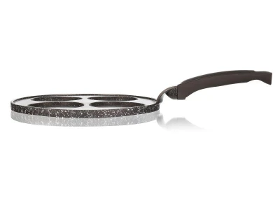 BANQUET Lívanečník GRANITE BROWN 26cm, 4 lívance, nepřilnavý povrch