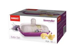 BANQUET Máslenka LAVENDER 17,5x13cm keramika