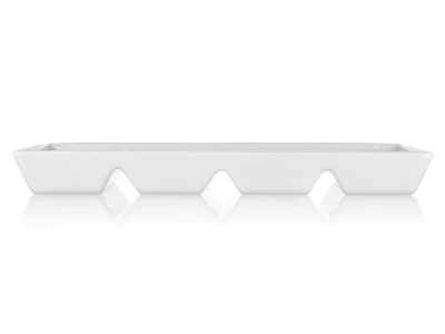 BANQUET Miska dělená 33,7x13,7cm porcelán BIANCA