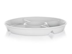 BANQUET Miska dělená pr.30cm porcelán BIANCA