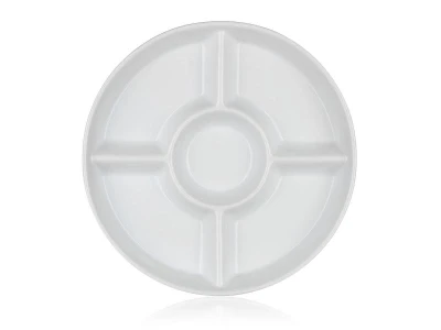 BANQUET Miska dělená pr.30cm porcelán BIANCA