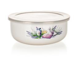 BANQUET Miska sada 8díl. (10,14,16,18cm + 4 víčka) smalt LAVENDER