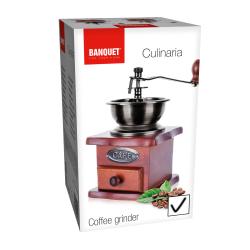 Banquet Mlýnek na kávu CAFE, dřevo/kov