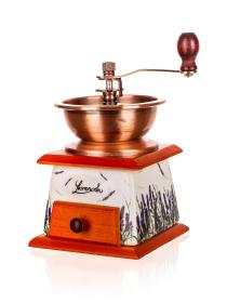 BANQUET Mlýnek na kávu LAVENDER keramika/kov