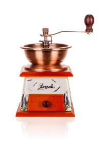 BANQUET Mlýnek na kávu LAVENDER keramika/kov