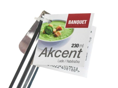 BANQUET Naběračka pr.10cm, 230ml AKCENT nerez