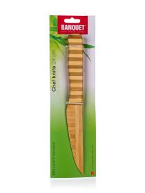 Nůž kuchařský 24cm BRILLANTE bambusový