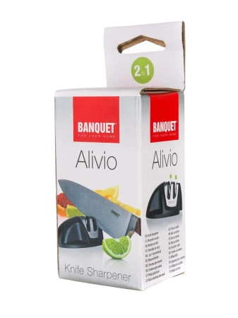 BANQUET Ostřič nožů 2v1 ALIVIO