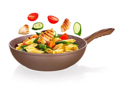 BANQUET Pánev WOK 28cm nepřiln.povrch SMART STONE BRICK