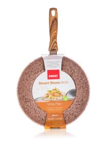 BANQUET Pánev WOK 28cm nepřiln.povrch SMART STONE BRICK